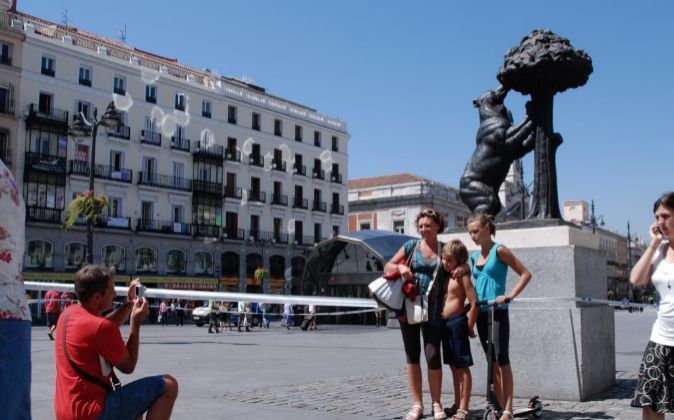 Turistas Madrid 1