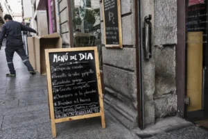 menú del día en Madrid